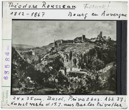 Vorschaubild Théodore Rousseau: Bourg en Auvergne 